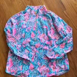 Lilly Pulitzer skipper round hem popover